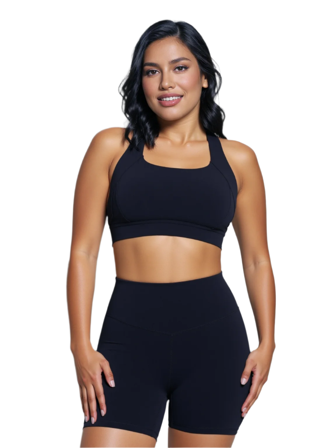 Powered by Spite and Iced Coffee | Bra + Shorts Matching Set
