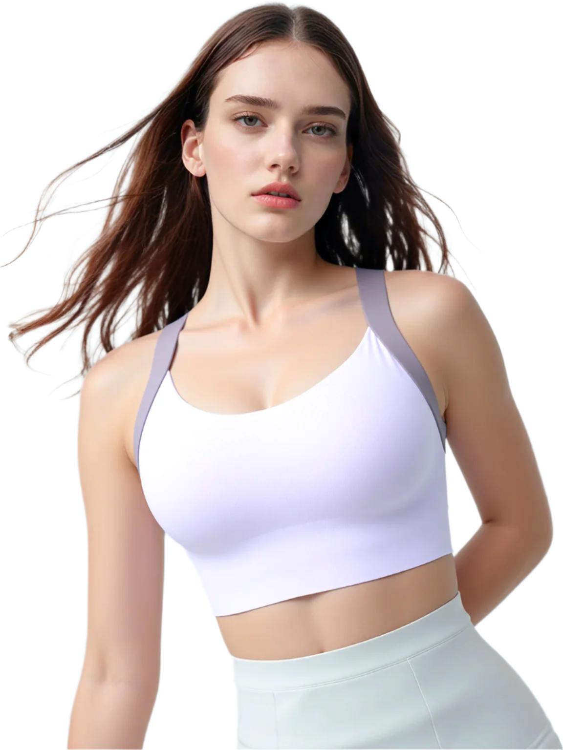 Catch Gains, Not Feelings | Fitted Crop Top Bra
