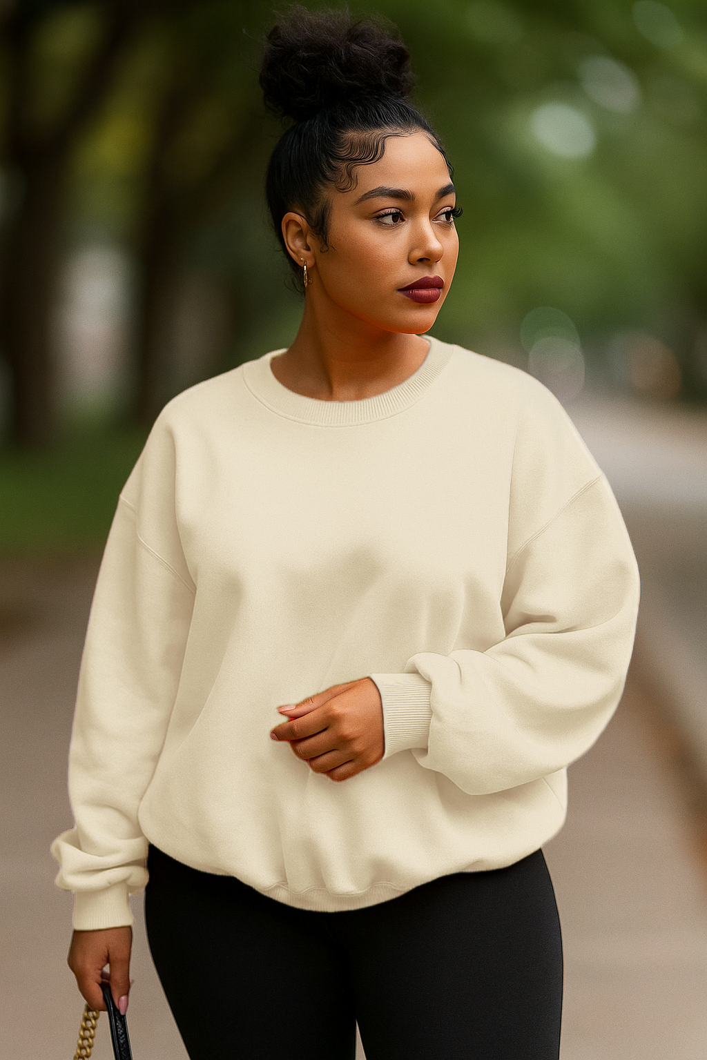 Sweatshirt or Force Field? | Comfy Oversized Sweatshirt
