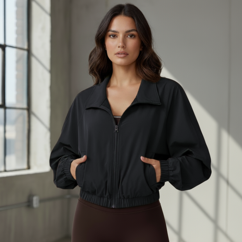 Zip Me Up, Buttercup | Windproof Zipper Fitness Jacket