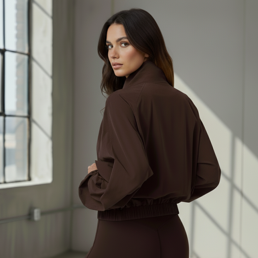 Zip Me Up, Buttercup | Windproof Zipper Fitness Jacket