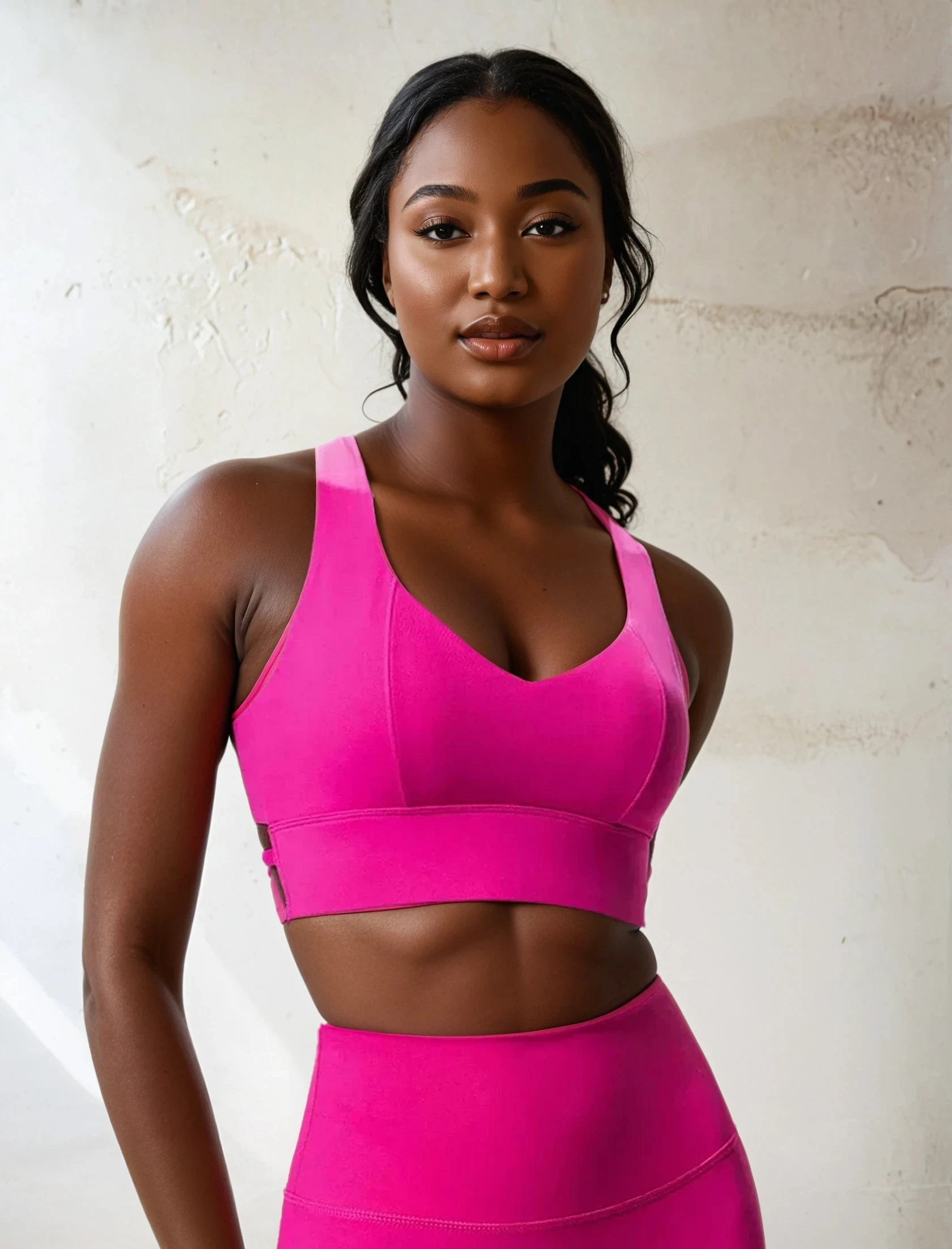 Talk Squatty to Me | Criss-Cross Back High Quality Active Bra