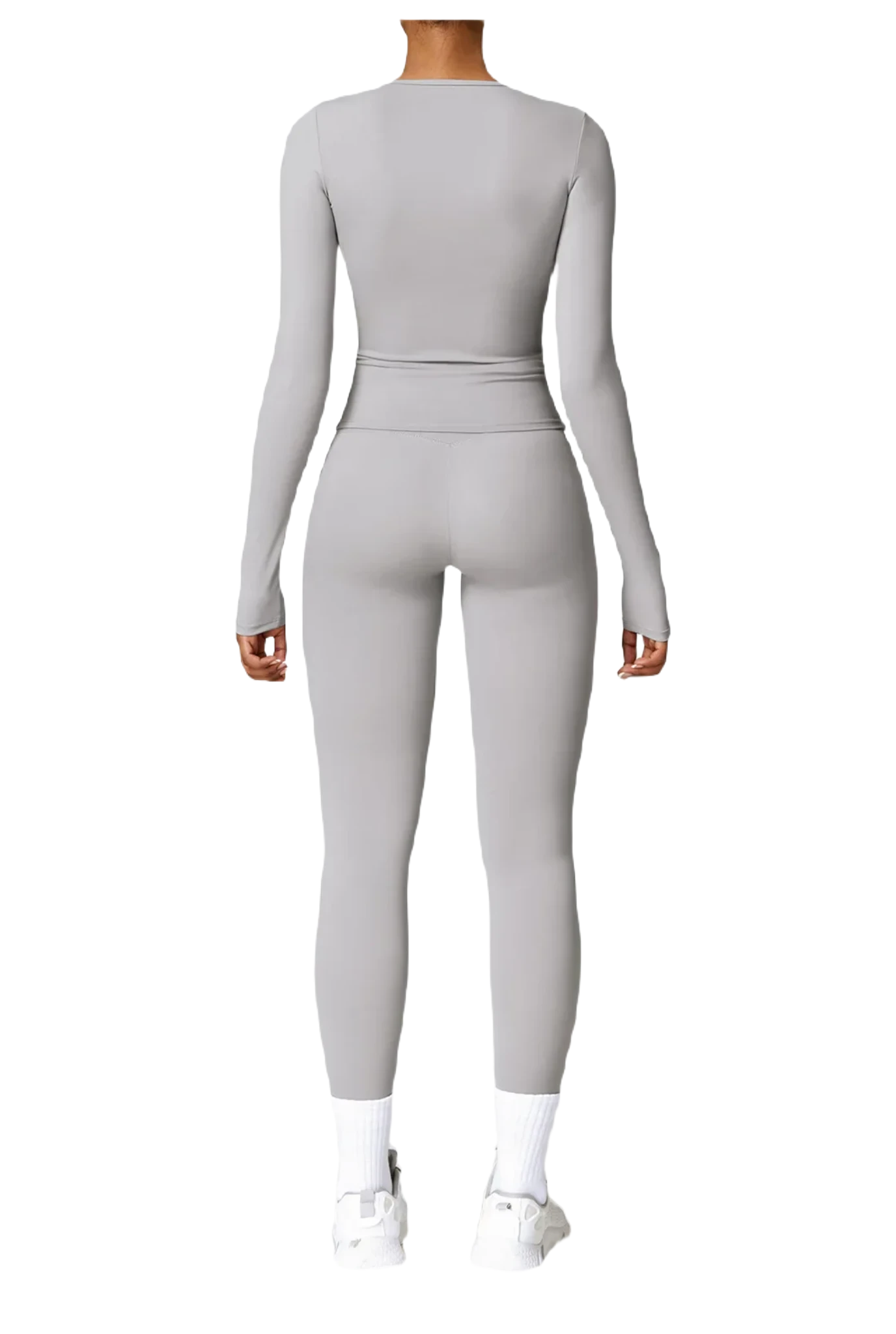 Concealed & Curvy Long-Sleeve Two-Piece Set