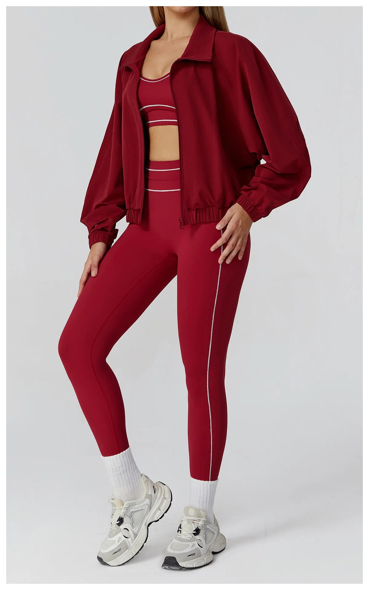 Zip Me Up, Buttercup | Windproof Zipper Fitness Jacket