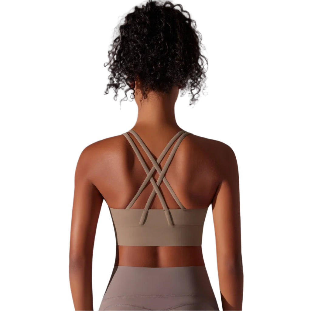 No Chill, Only Bills | Criss-Cross Back Design Sports Bra