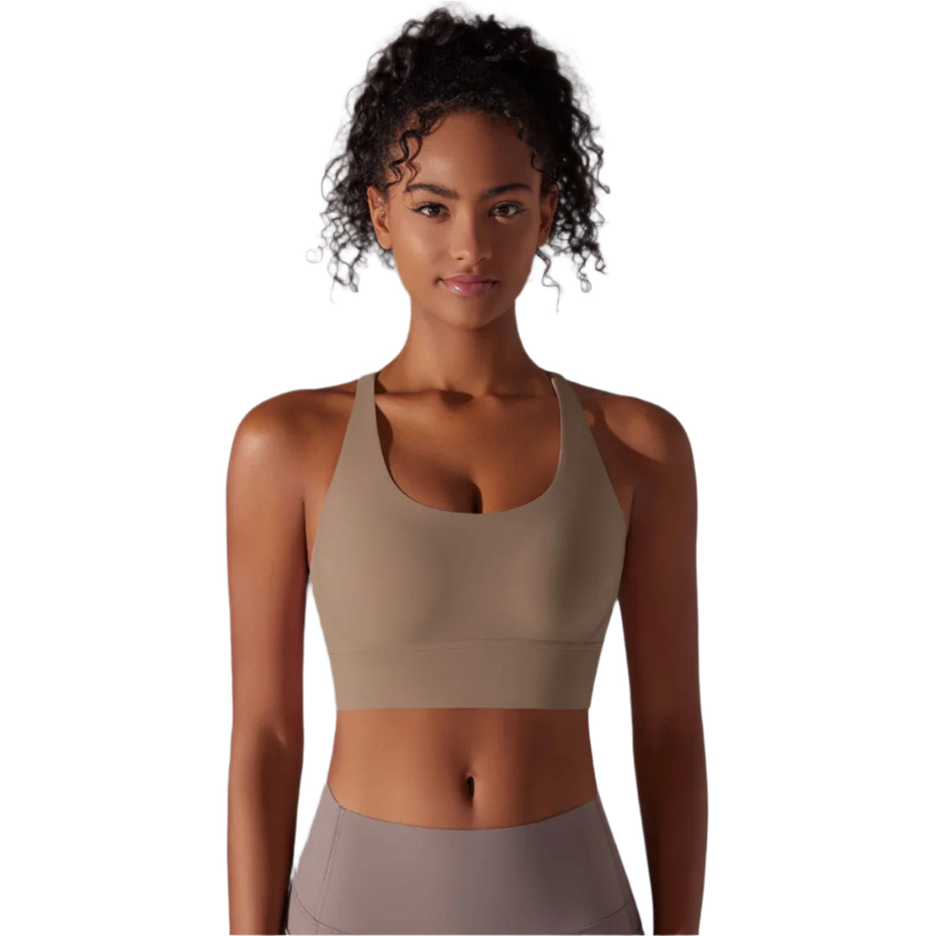 No Chill, Only Bills | Criss-Cross Back Design Sports Bra