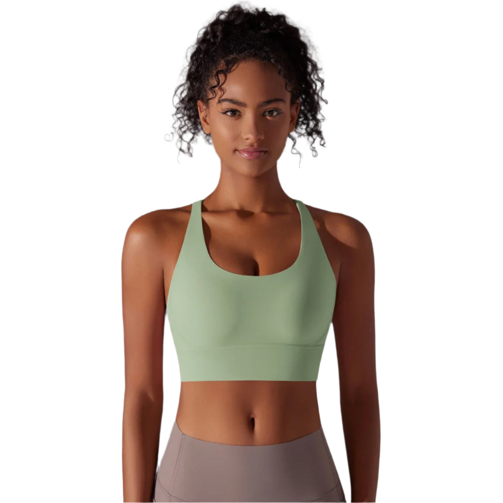 No Chill, Only Bills | Criss-Cross Back Design Sports Bra