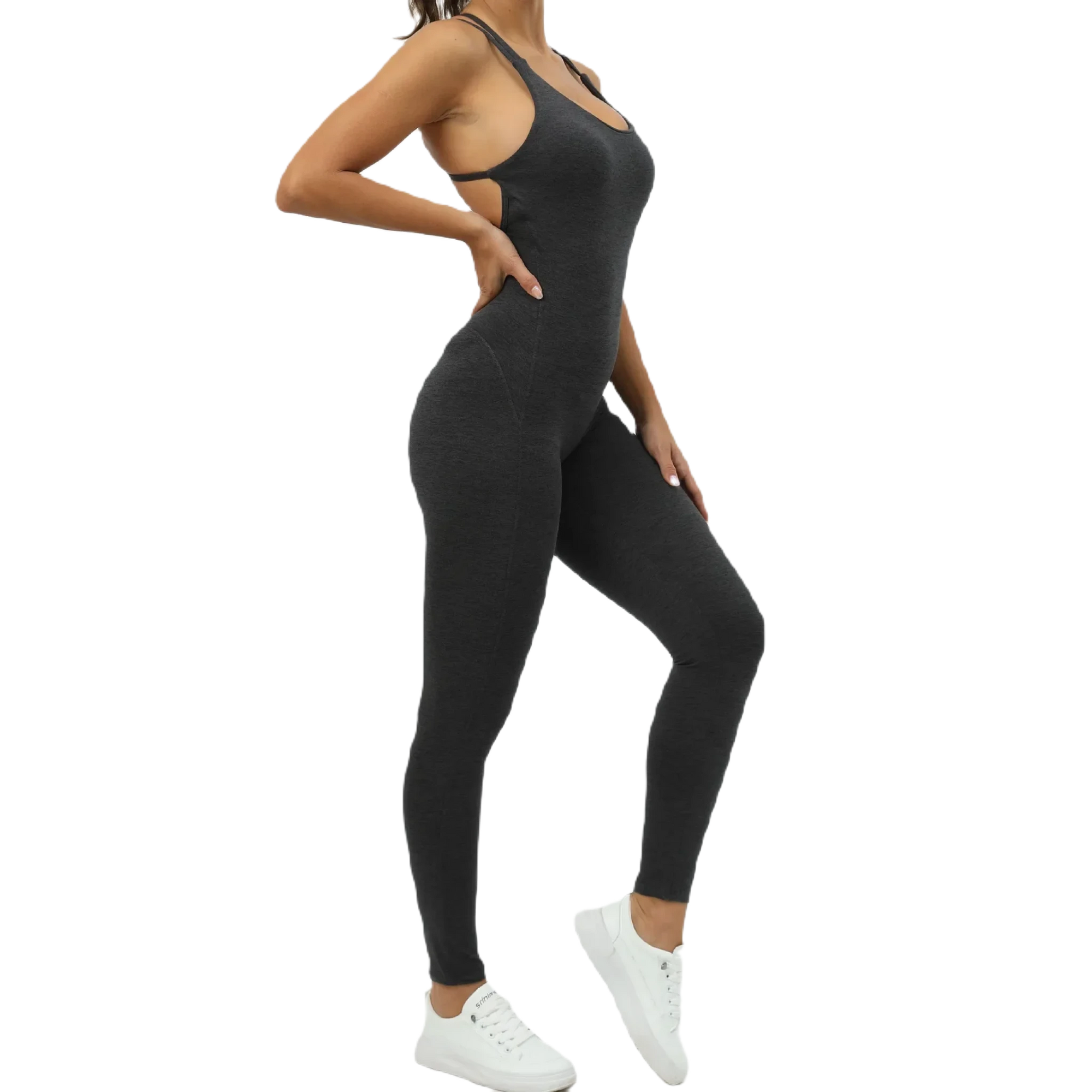 All Eyes On Her Criss-Cross Back Strap One-Piece