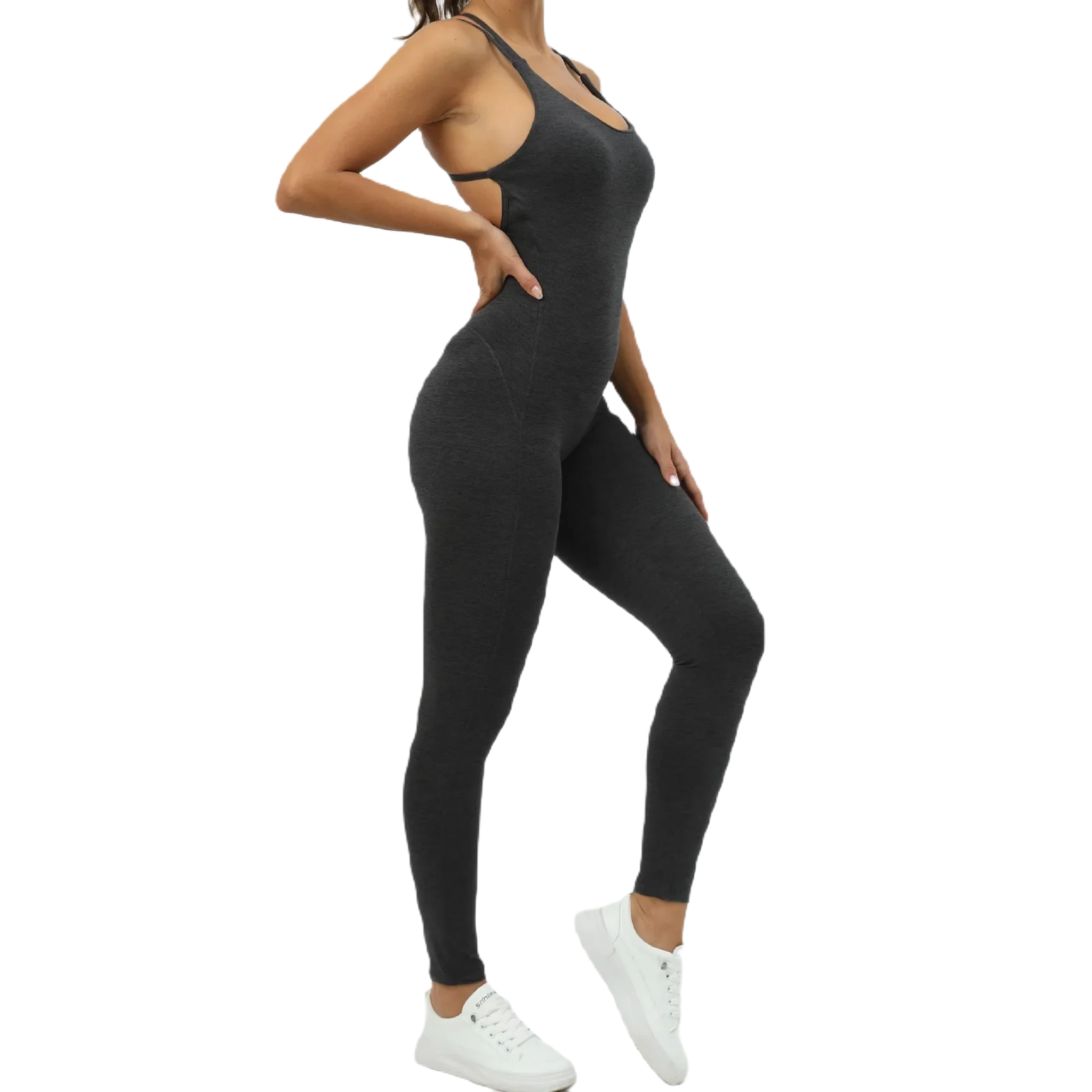All Eyes On Her Criss-Cross Back Strap One-Piece