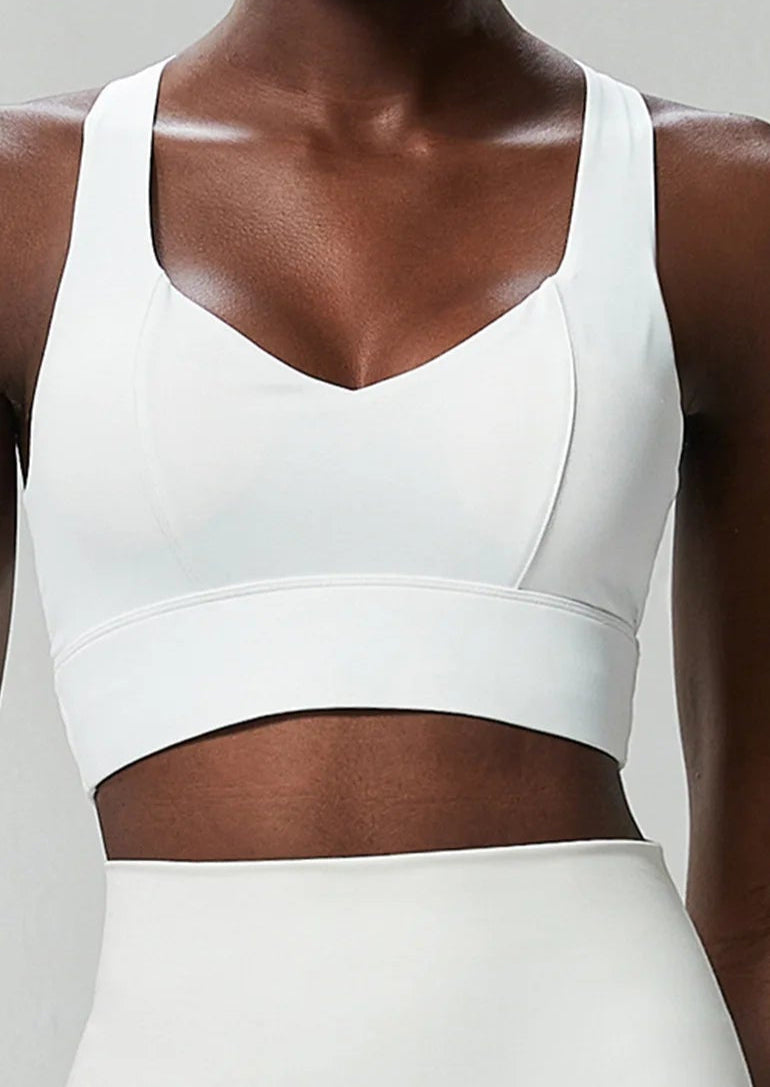 Talk Squatty to Me | Criss-Cross Back High Quality Active Bra