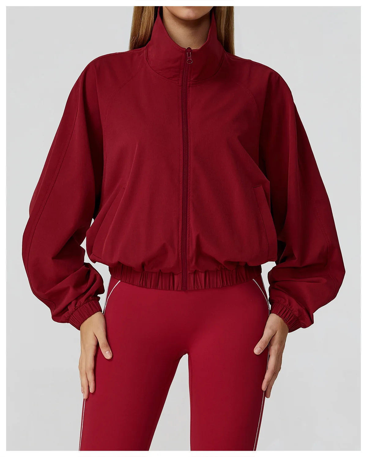 Zip Me Up, Buttercup | Windproof Zipper Fitness Jacket