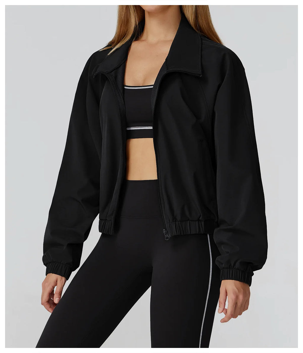 Zip Me Up, Buttercup | Windproof Zipper Fitness Jacket