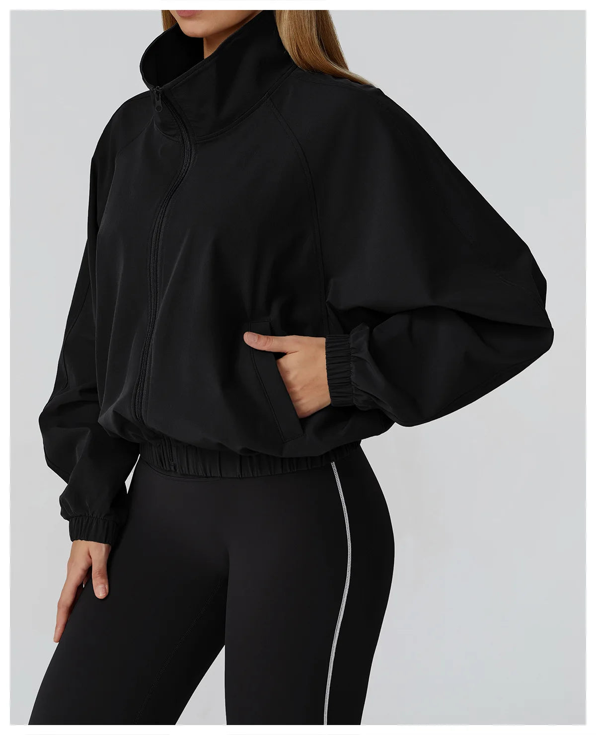 Zip Me Up, Buttercup | Windproof Zipper Fitness Jacket