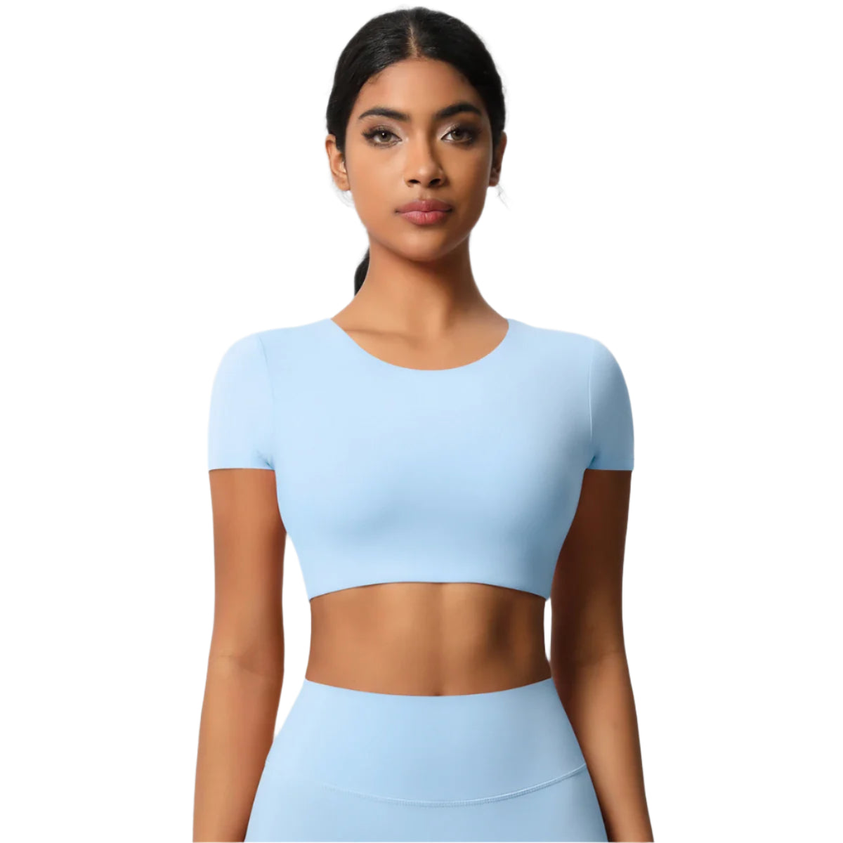 Thrill Me Yoga Crop Top T-shirt