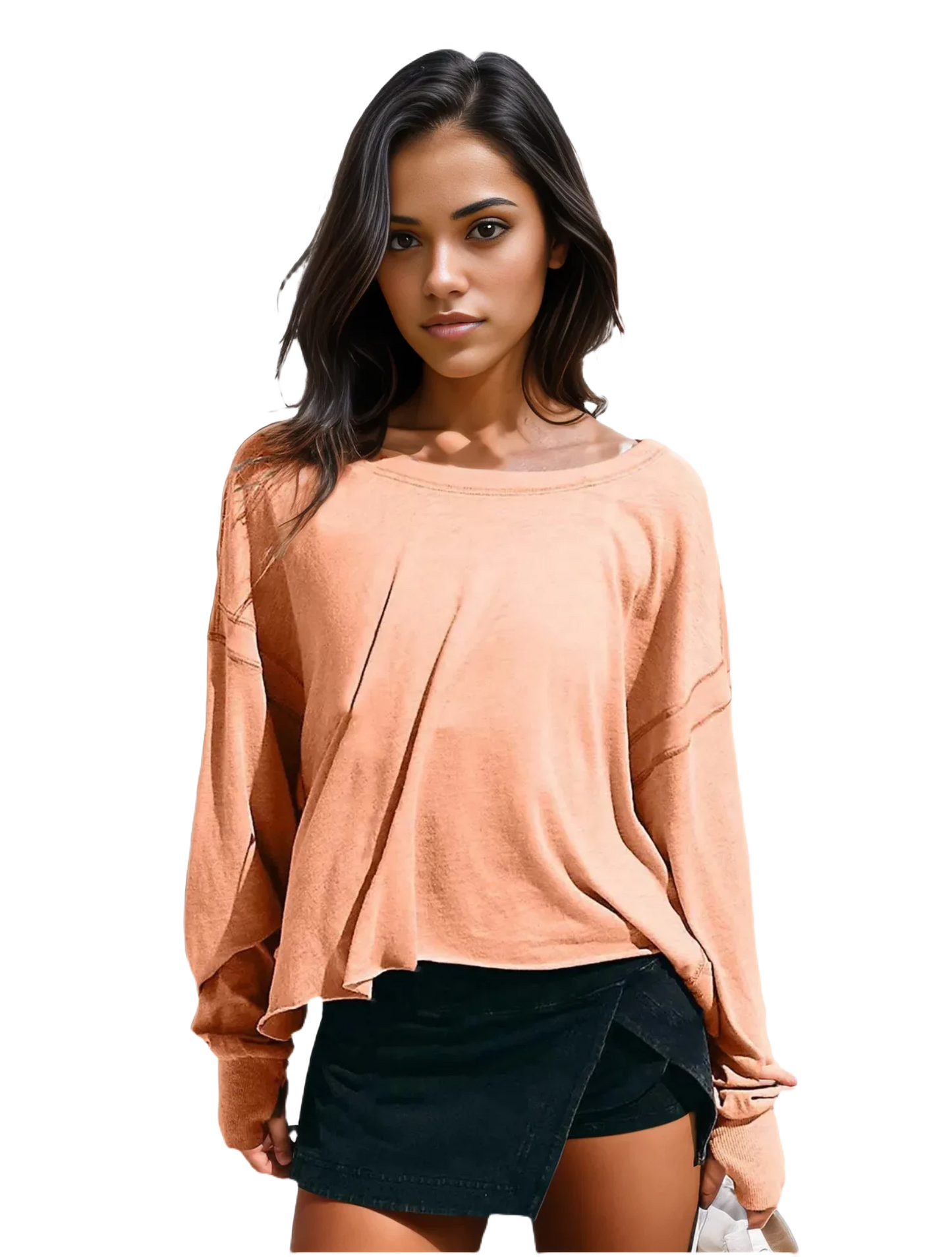 Acorn Thee Back Long Sleeve Active Top