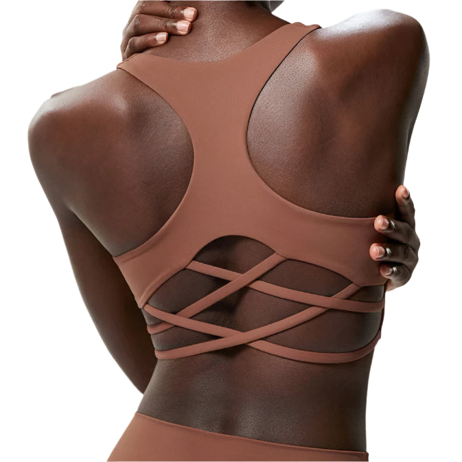 Talk Squatty to Me | Criss-Cross Back High Quality Active Bra
