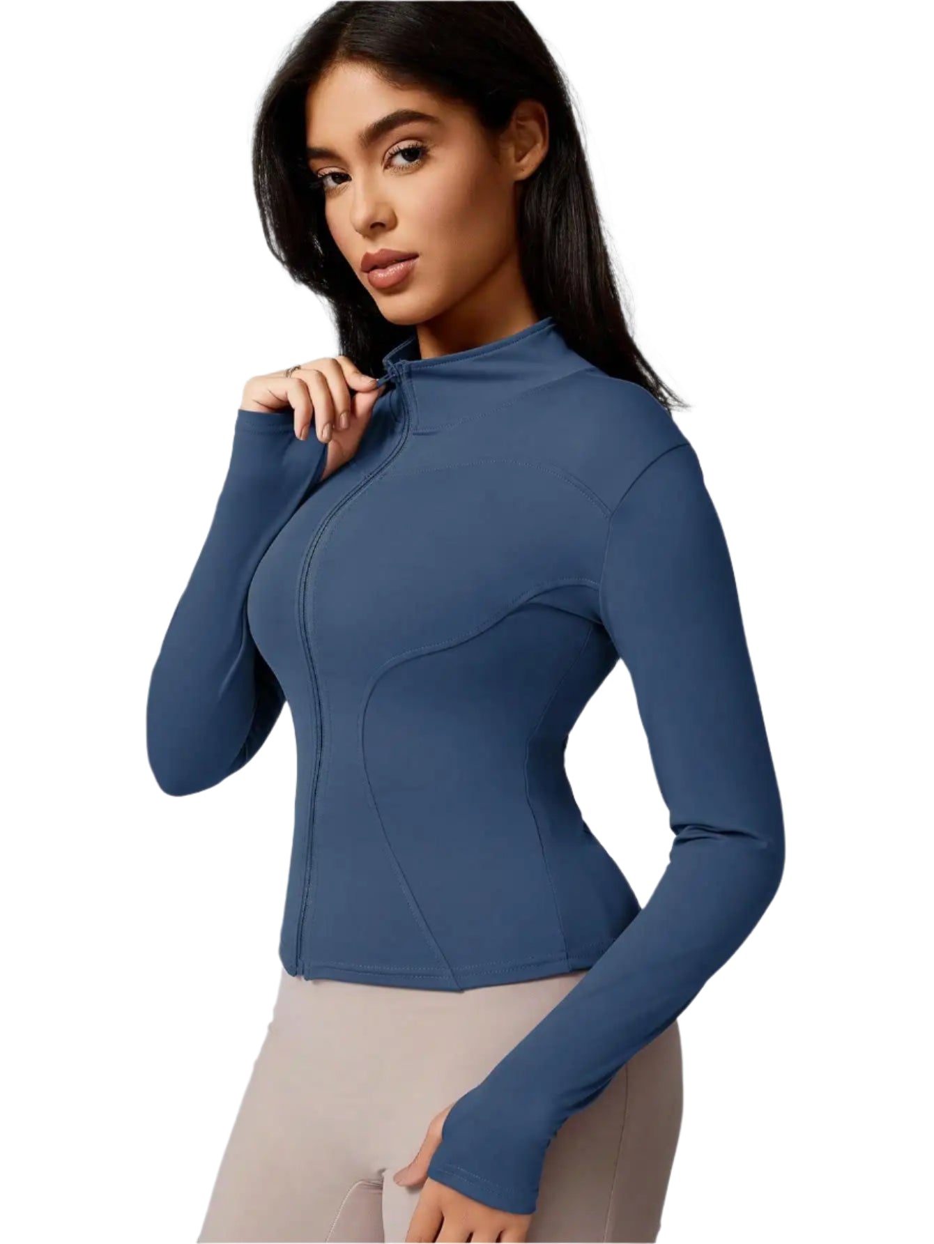Cardio Queen | Active Zipper Jacket w/ Thumbholes