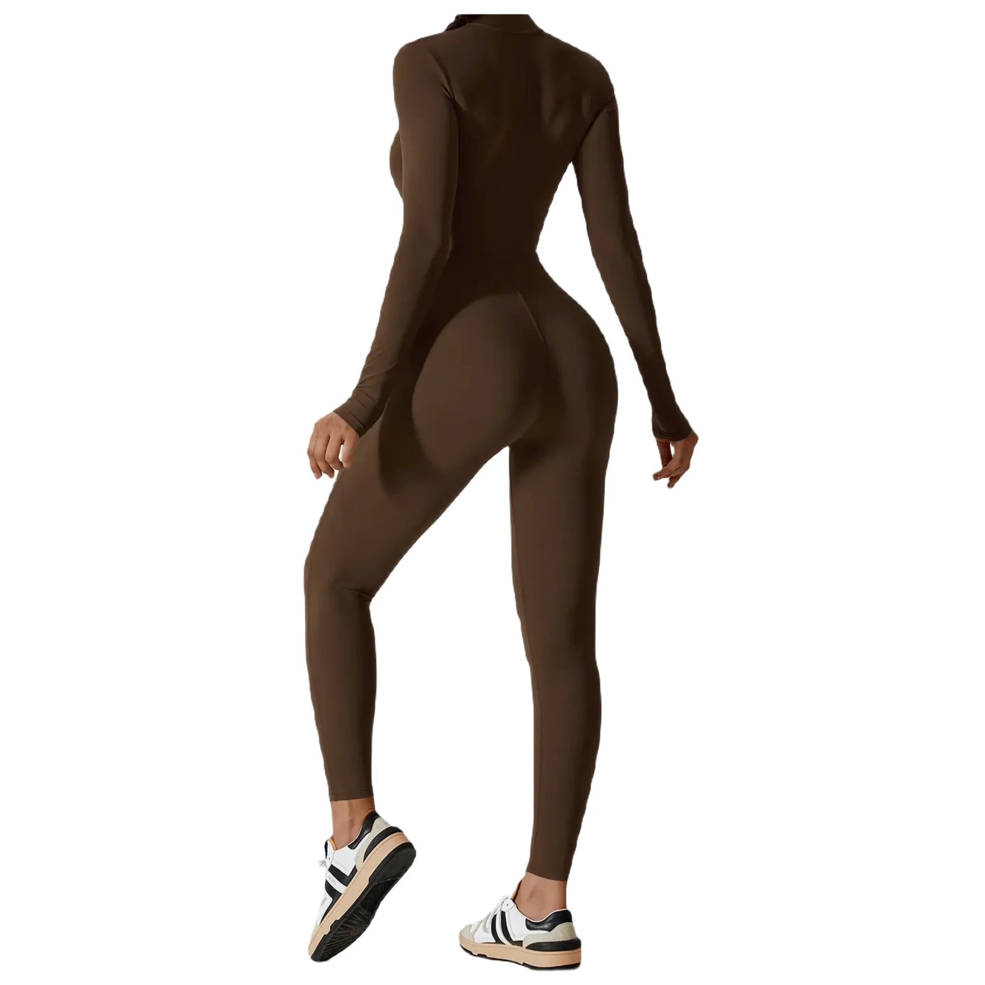Zip-It-Up Wonder Suit | Fitted Zipper Jumpsuit One-Piece