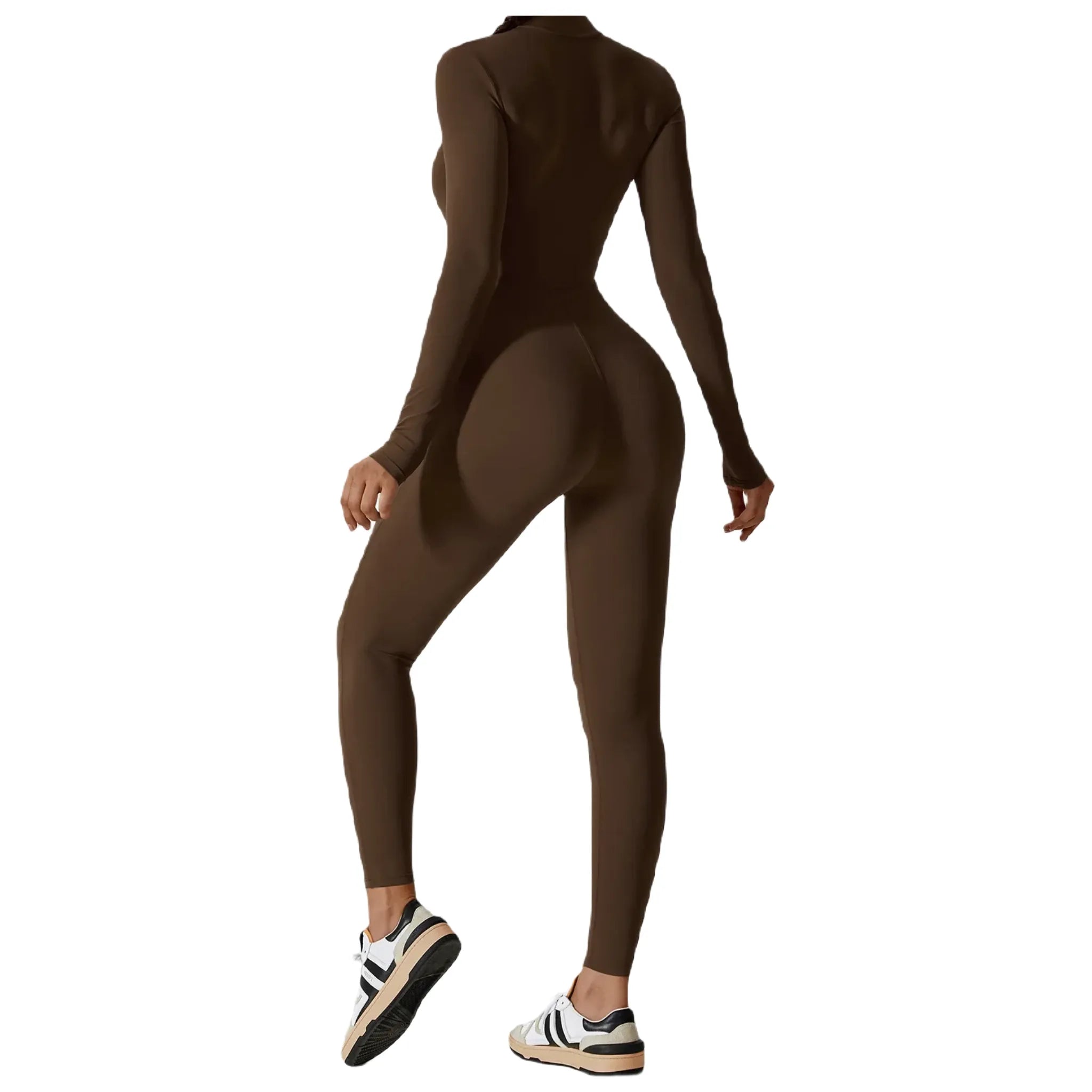 Zip-It-Up Wonder Suit | Fitted Zipper Jumpsuit One-Piece