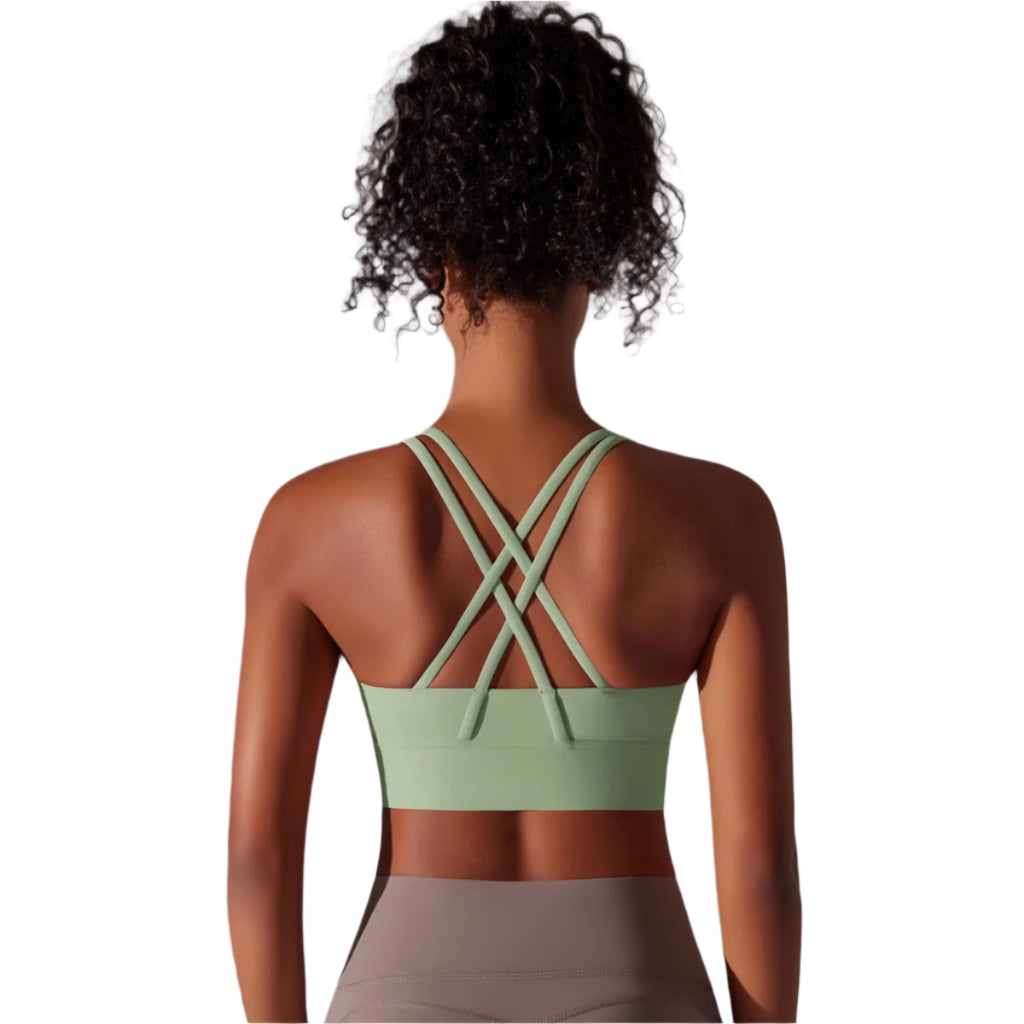 No Chill, Only Bills | Criss-Cross Back Design Sports Bra