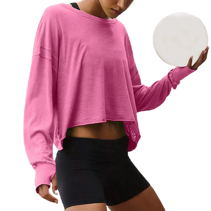 Acorn Thee Back Long Sleeve Active Top