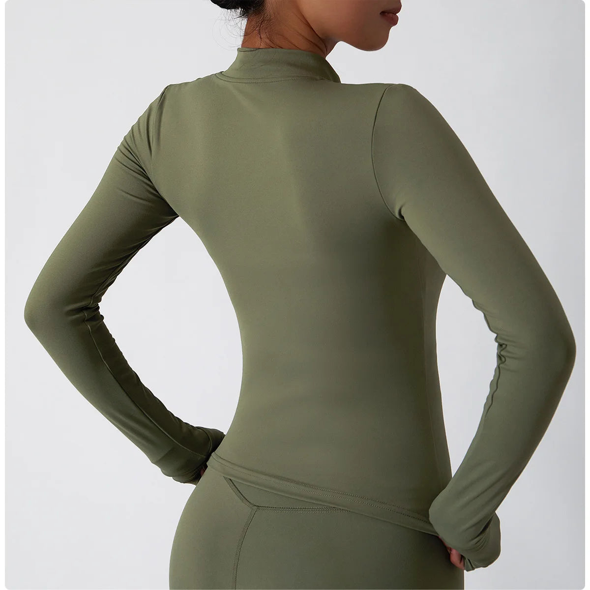 Slim Never Dim | Active Fitness Jacket w/ Thumb Holes