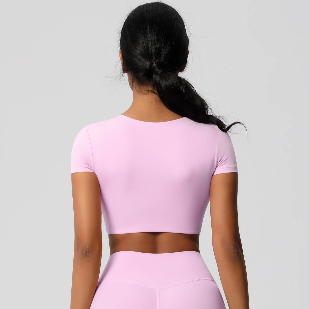 Thrill Me Yoga Crop Top T-shirt