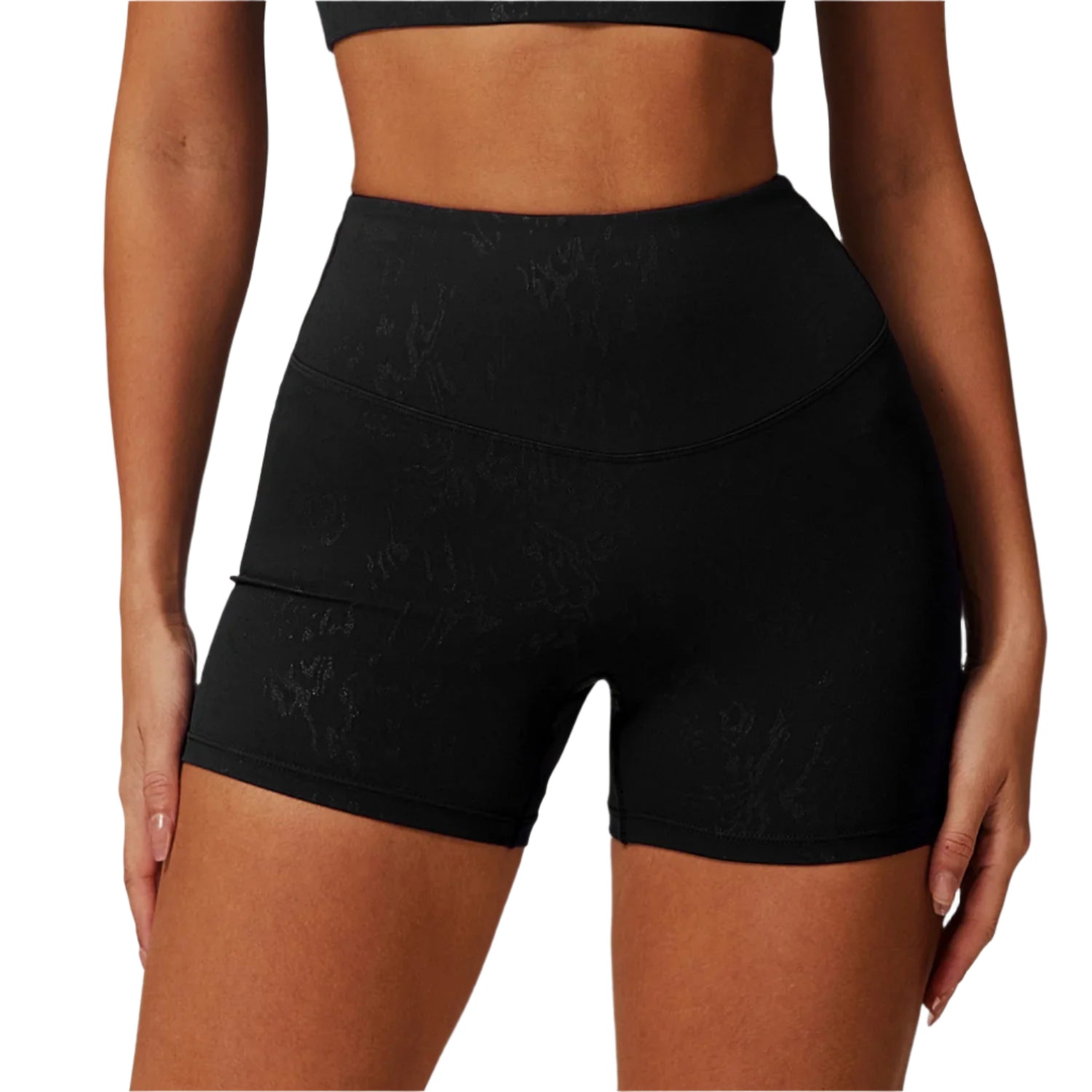 Leg Day & Lattes | Animal Print Active Shorts