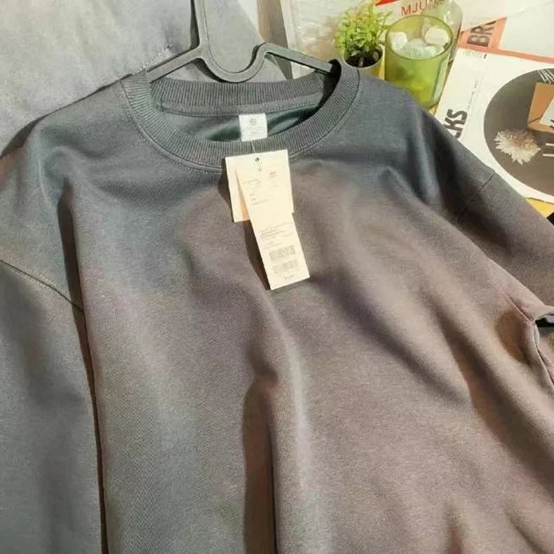 Rest Day | Thick Fleece Cotton Oversized Sweatshirt