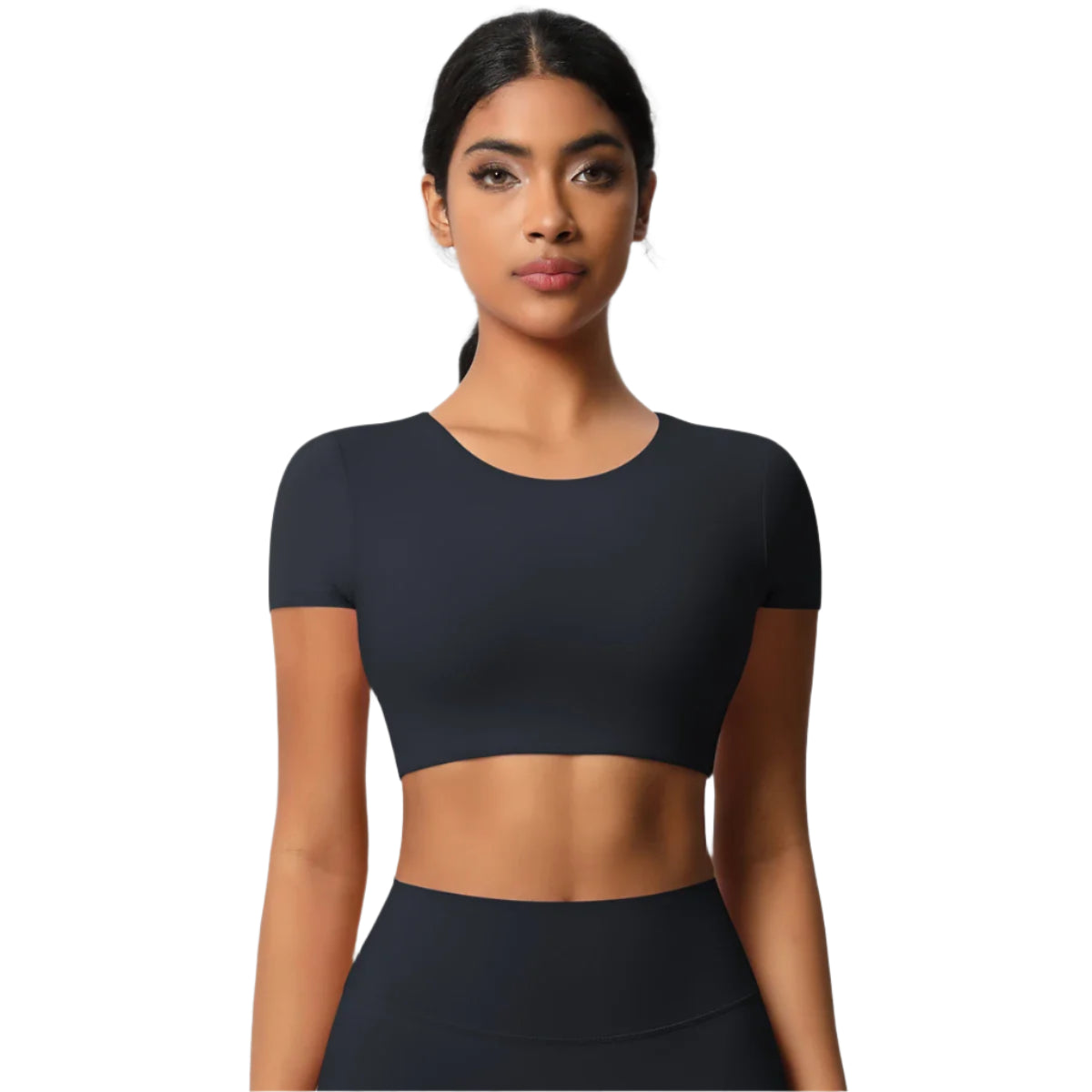 Thrill Me Yoga Crop Top T-shirt