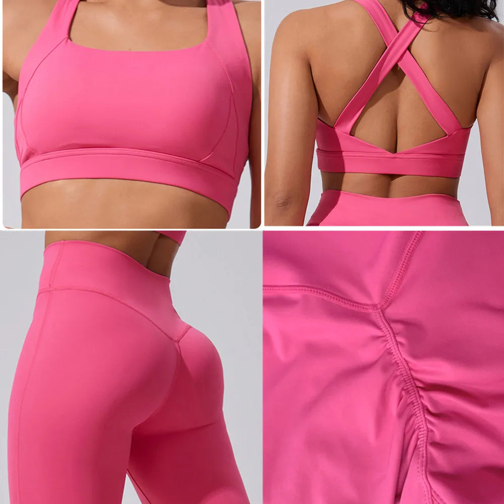 Powered by Spite and Iced Coffee | Bra + Shorts Matching Set