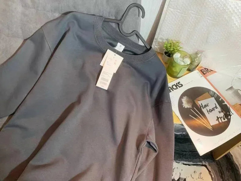 Rest Day | Thick Fleece Cotton Oversized Sweatshirt