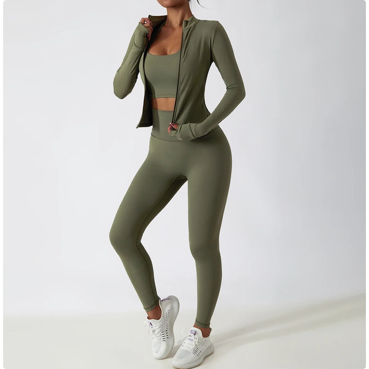 Slim Never Dim | Active Fitness Jacket w/ Thumb Holes