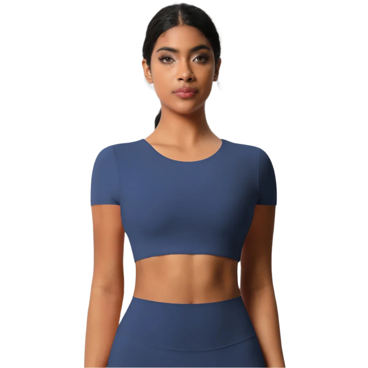 Thrill Me Yoga Crop Top T-shirt