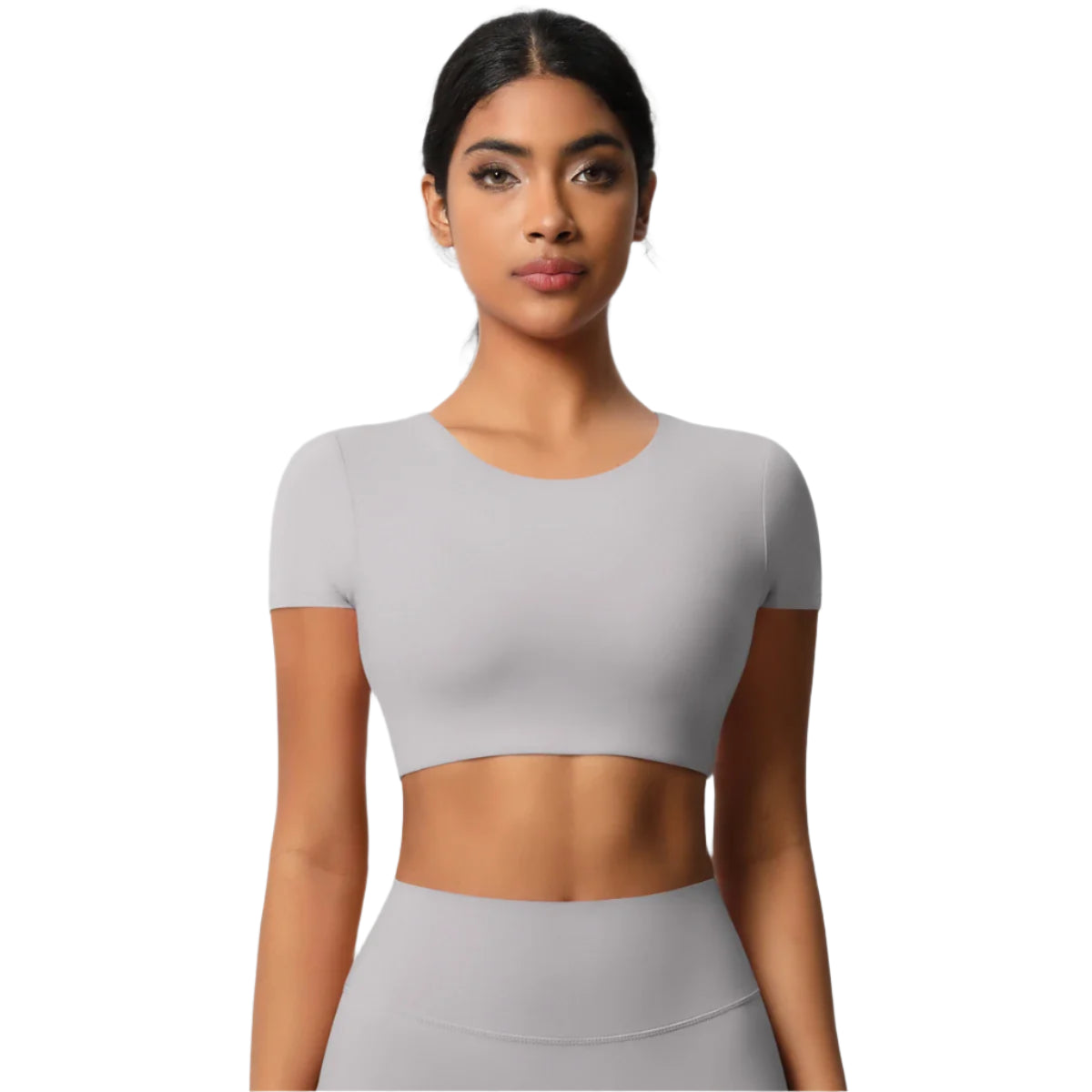 Thrill Me Yoga Crop Top T-shirt