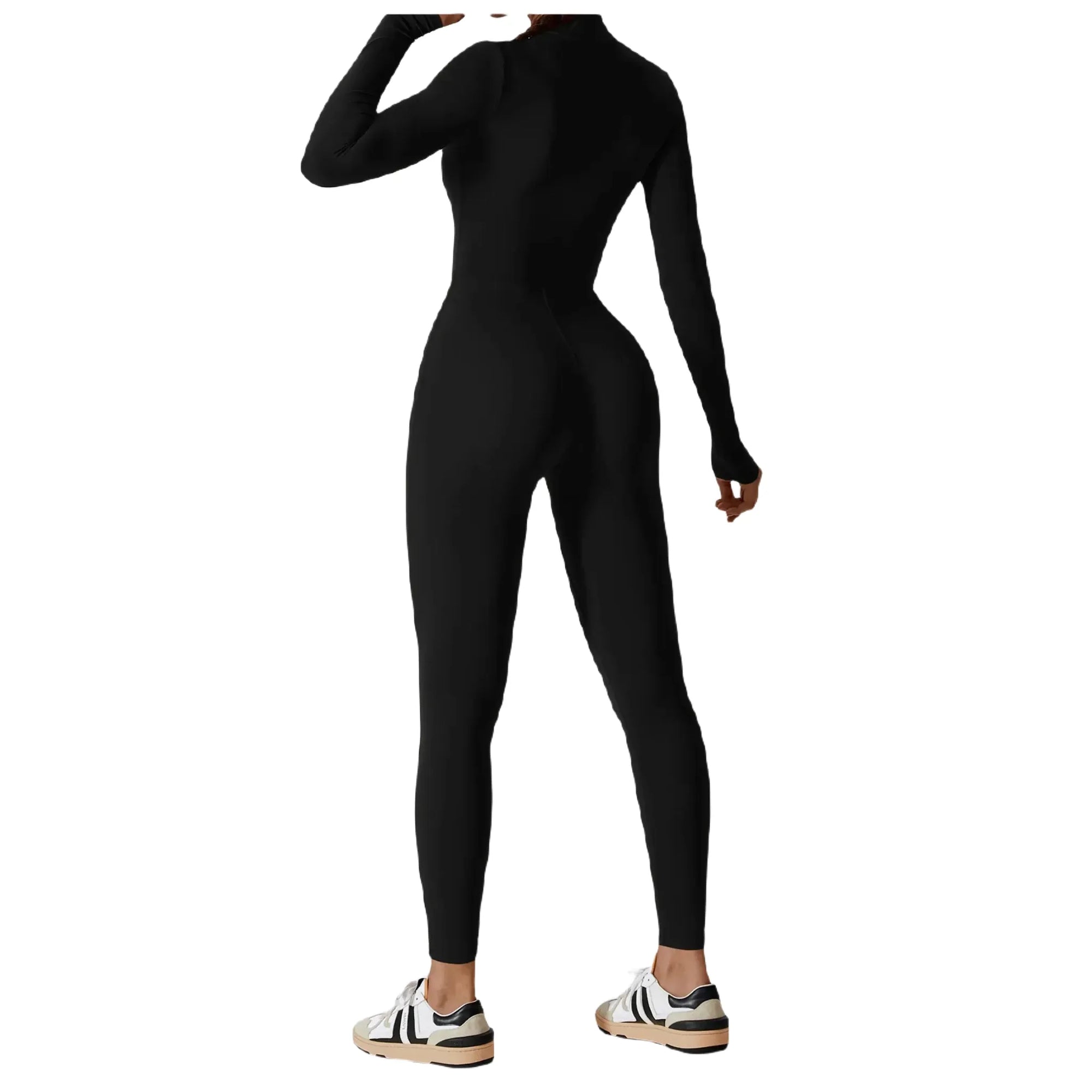 Zip-It-Up Wonder Suit | Fitted Zipper Jumpsuit One-Piece
