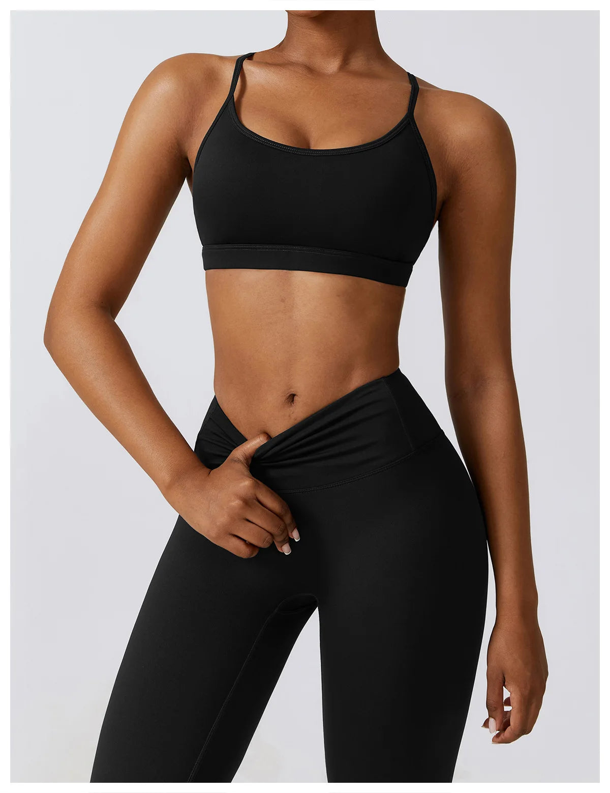 3's A Party Legging, Bra & Cover Three-Piece Set