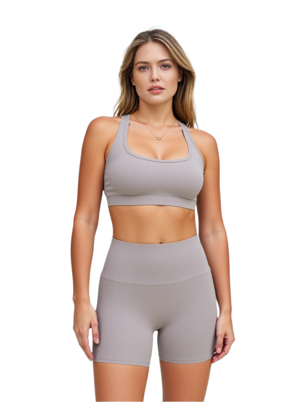 Gym Now, Slay Later | Unique Push Up Bra + Shorts Matching Set