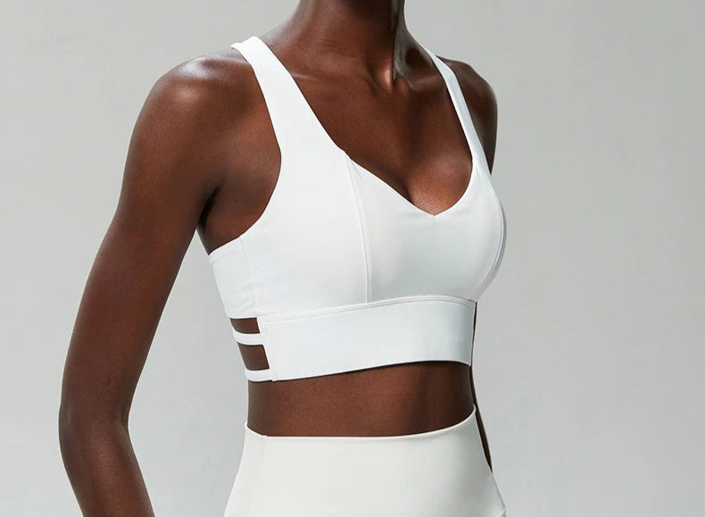 Talk Squatty to Me | Criss-Cross Back High Quality Active Bra