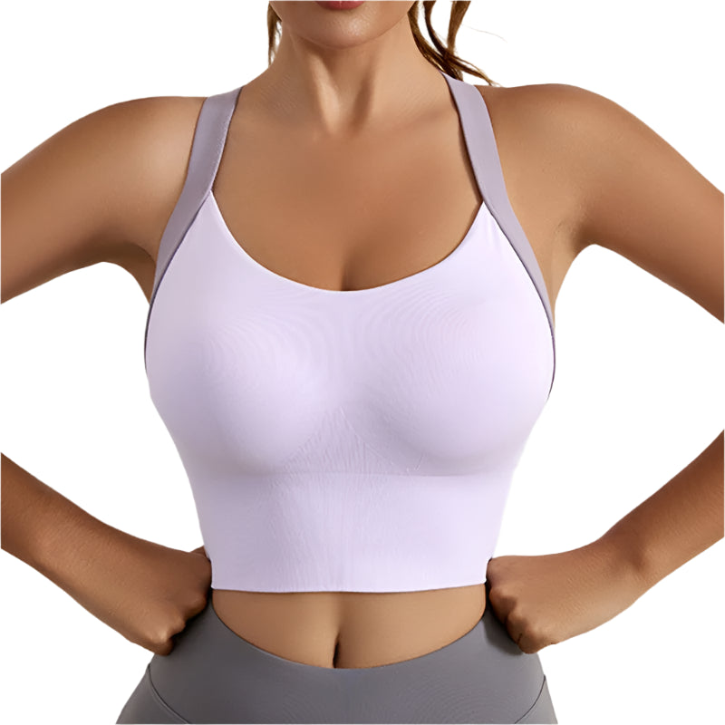 Catch Gains, Not Feelings | Fitted Crop Top Bra