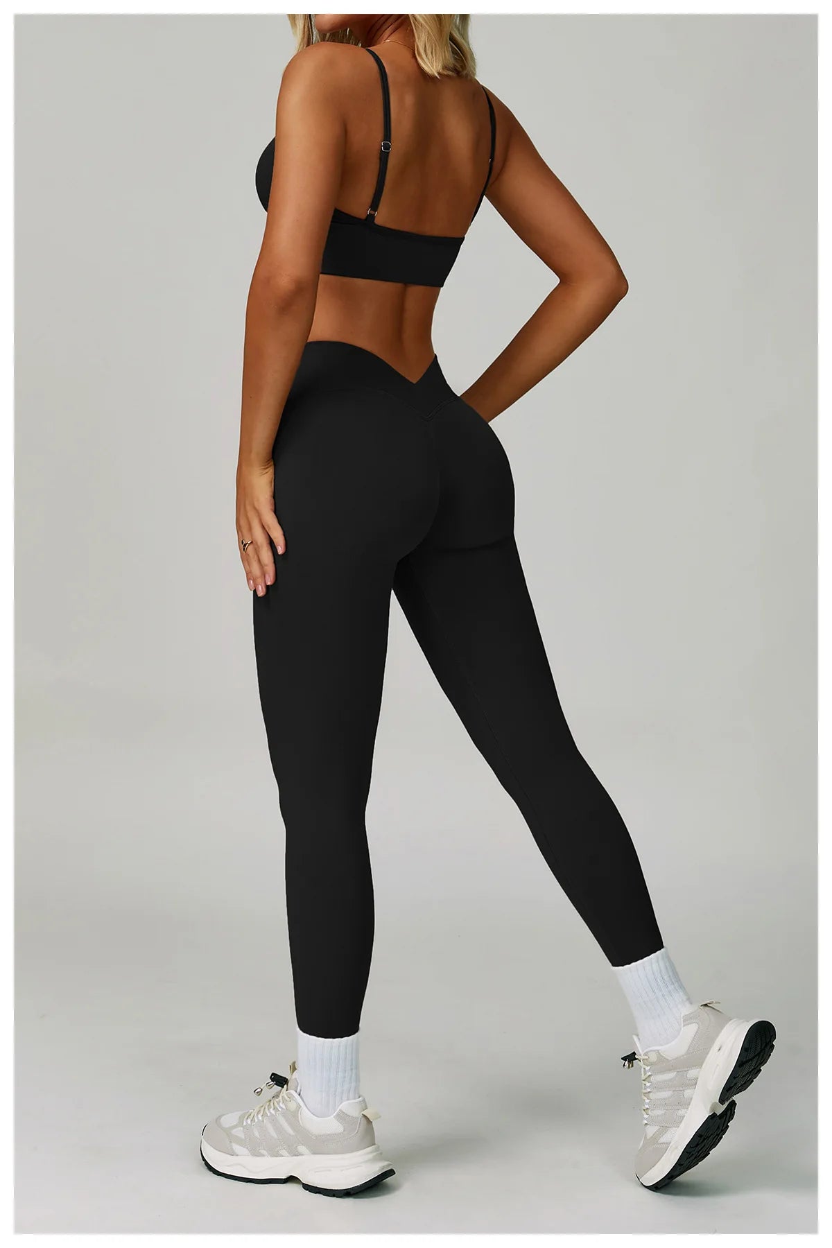 Catching Glances | Sport Bra + Active Leggings + Jacket Matching Set