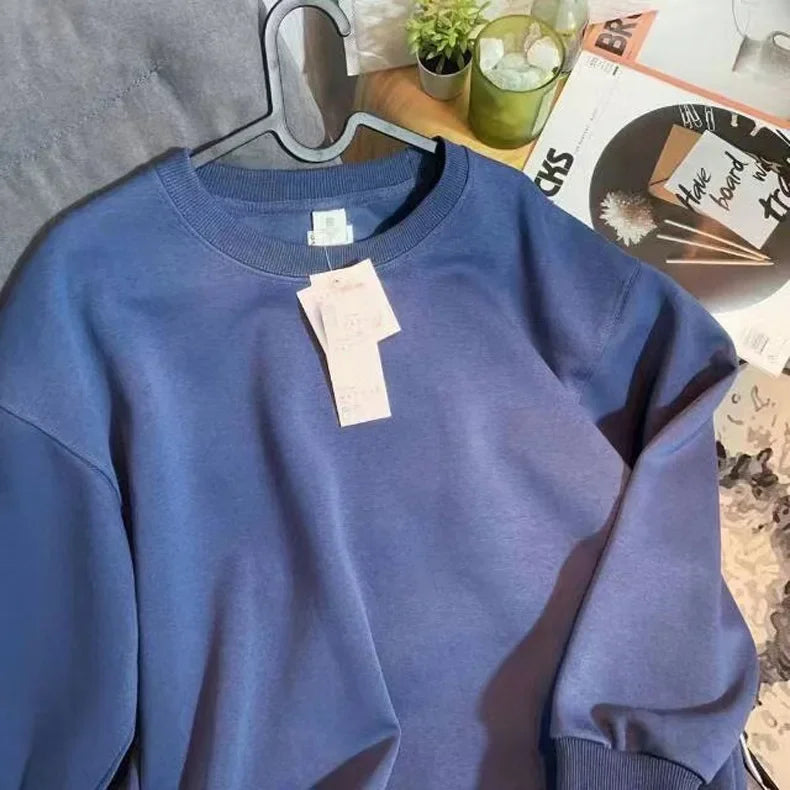 Rest Day | Thick Fleece Cotton Oversized Sweatshirt