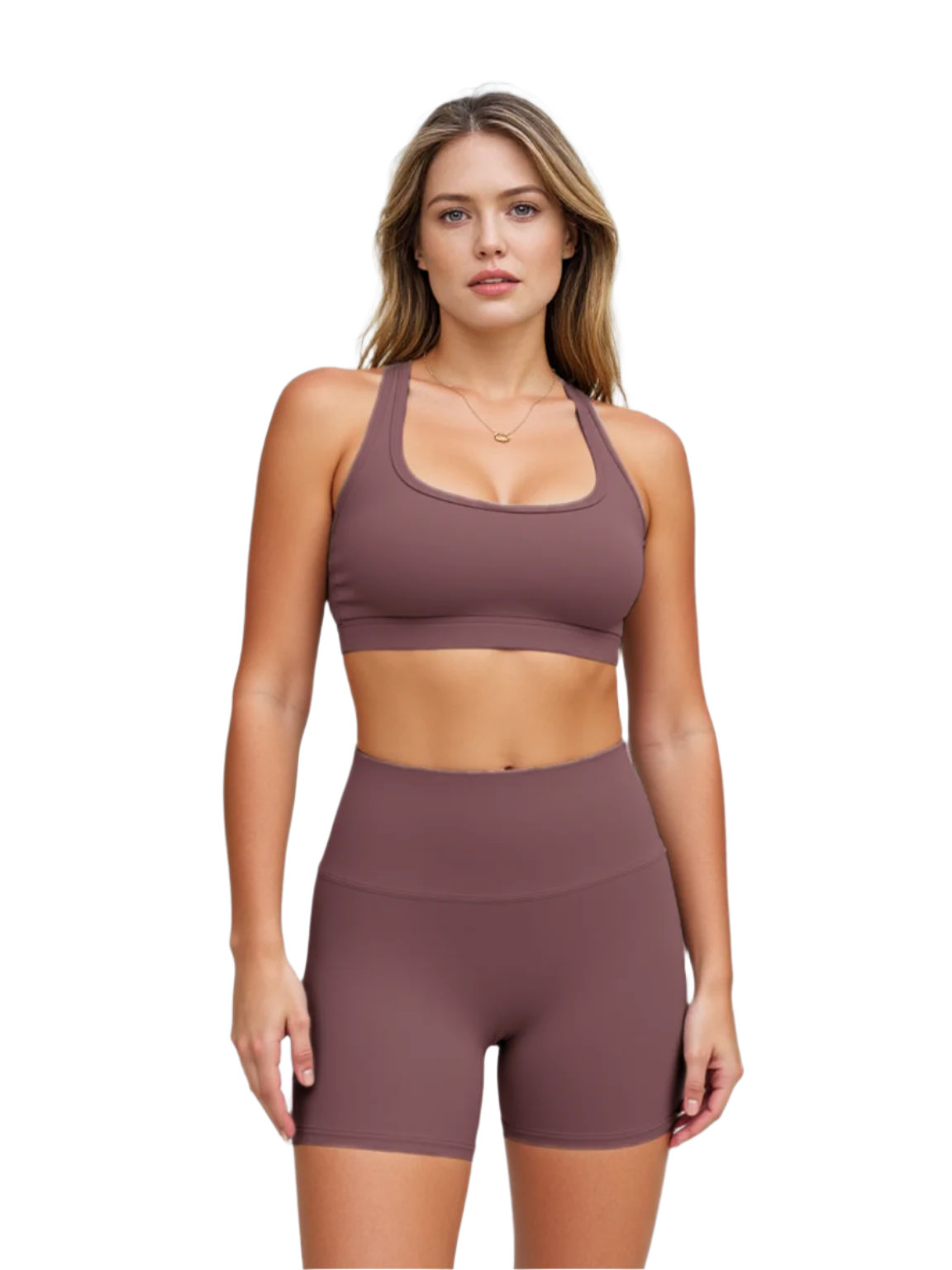 Gym Now, Slay Later | Unique Push Up Bra + Shorts Matching Set