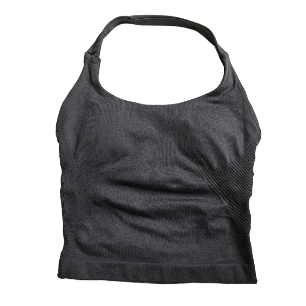 Compression Obsession | Active Halter Tank Top