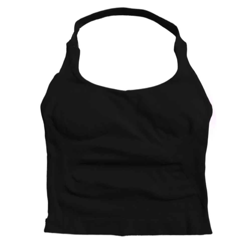 Compression Obsession | Active Halter Tank Top