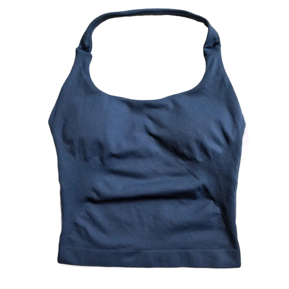 Compression Obsession | Active Halter Tank Top
