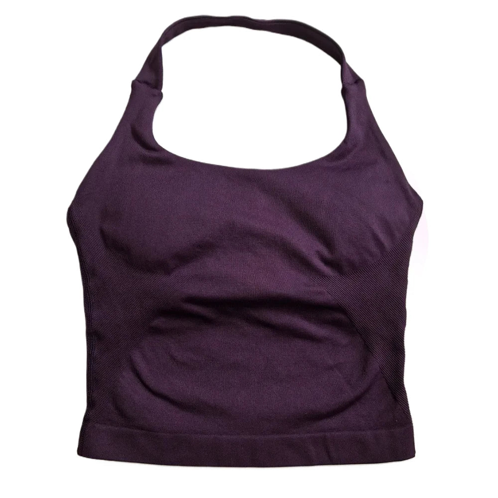 Compression Obsession | Active Halter Tank Top
