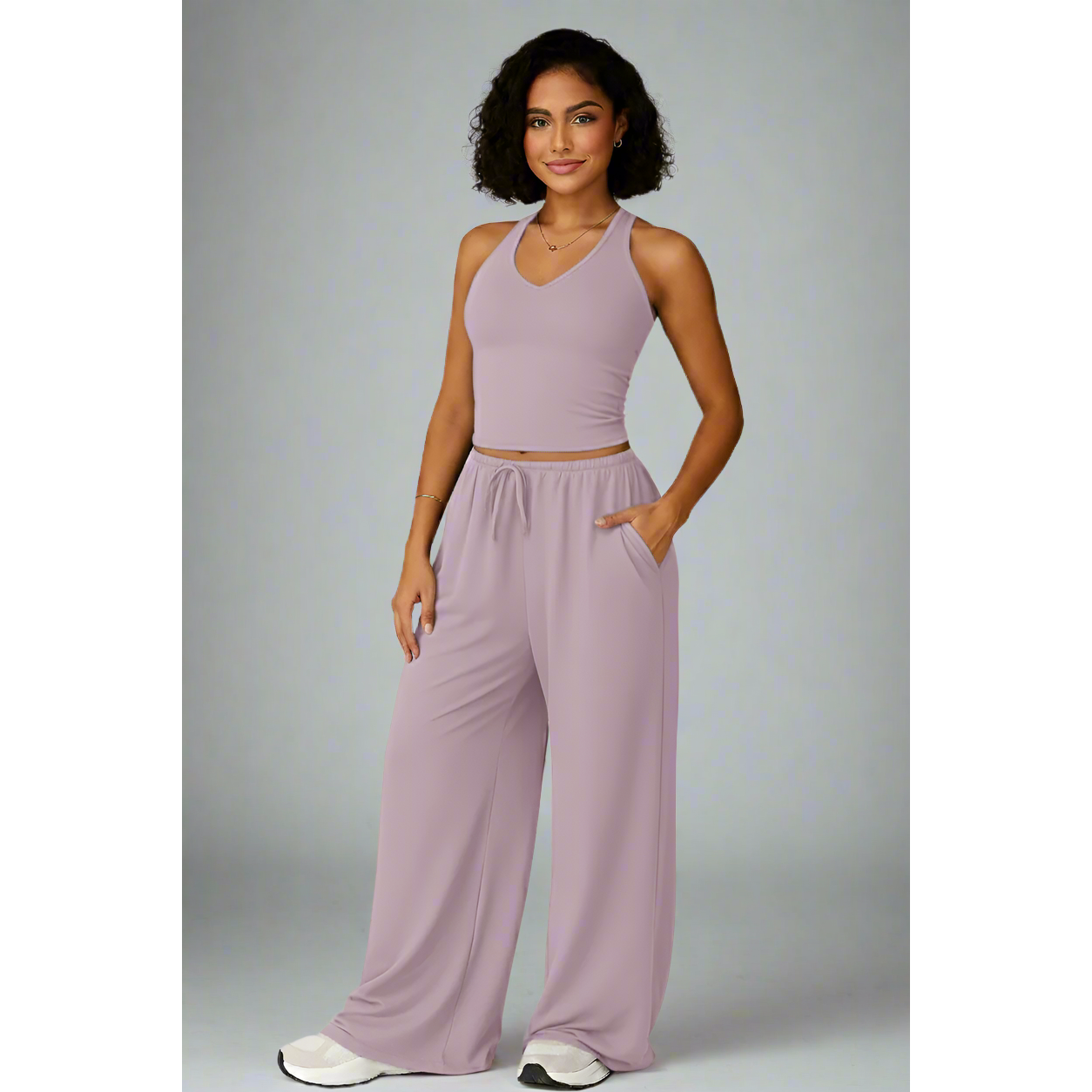 Catch Me Lifting… My Emotional Baggage | Tank Top + Baggy Pants Matching Set