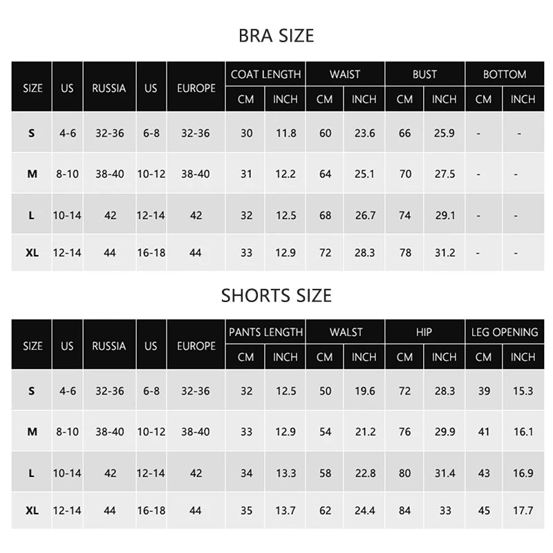 Gym Now, Slay Later | Unique Push Up Bra + Shorts Matching Set