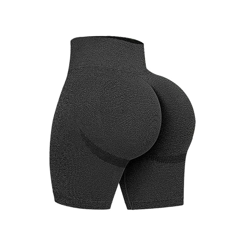 Xooie Fit high waisted workout shorts designed for comfort and support during fitness activities